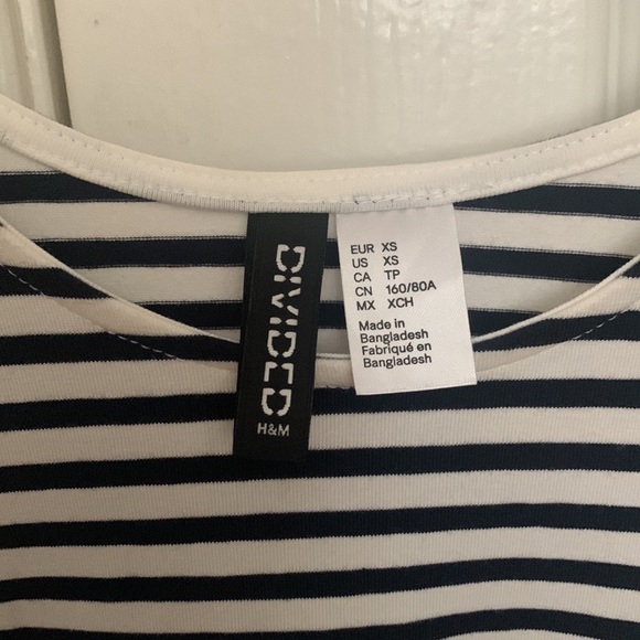 H&m striped crop top - Picture 2 of 2